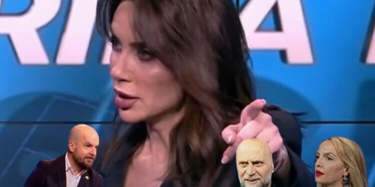 Përplasje e fortë në studio, Alfred Lela largohet nga ‘Top Story’ pas debatit me Grida Duma