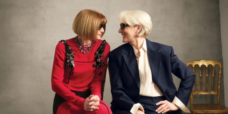 Anna Wintour dhe Meryl Streep bashkë në kopertinën e Vogue 2026